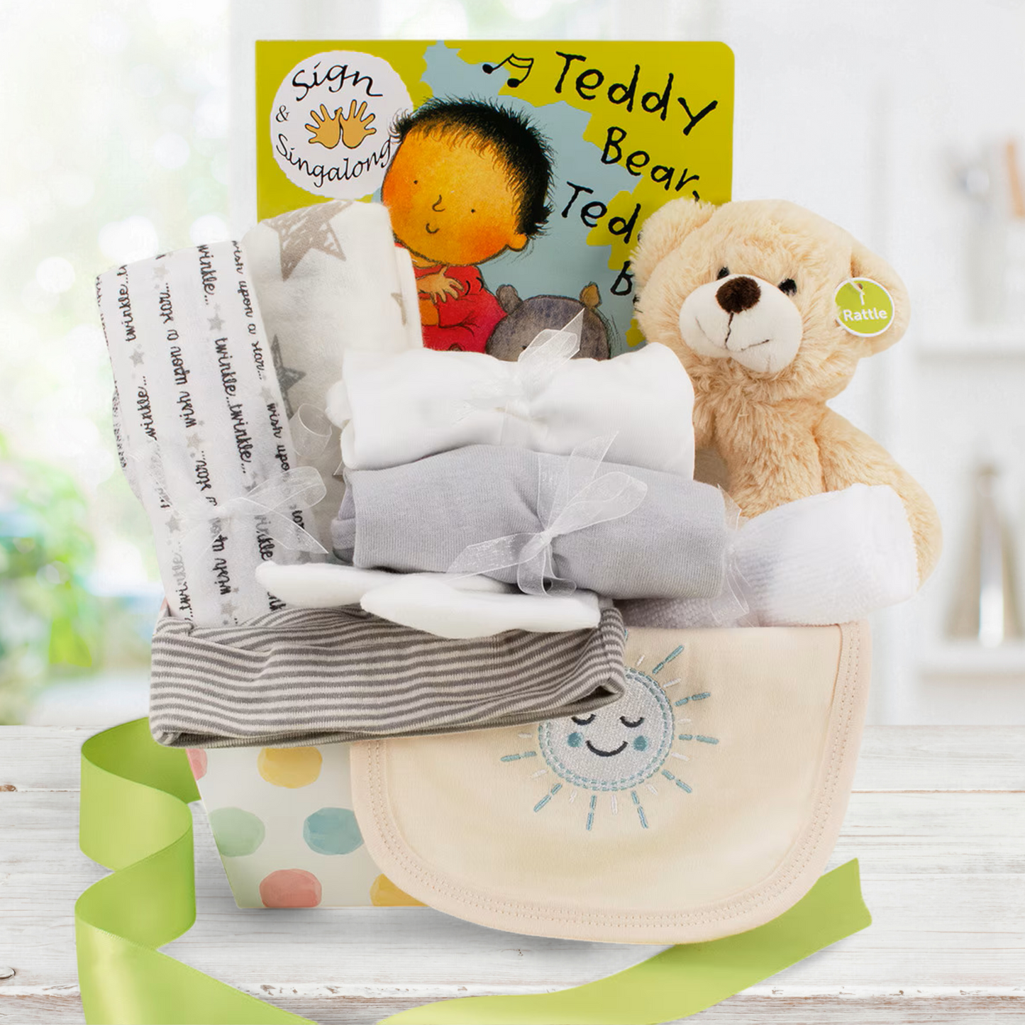 Baby Essentials New Baby Gift Basket