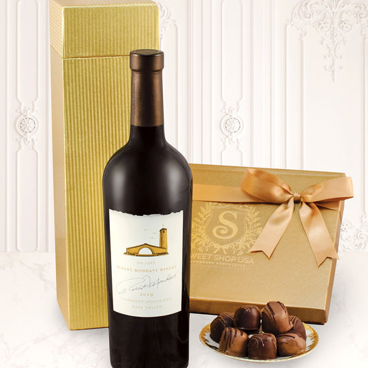 Robert Mondavi Napa Cabernet Wine & Truffles Gift