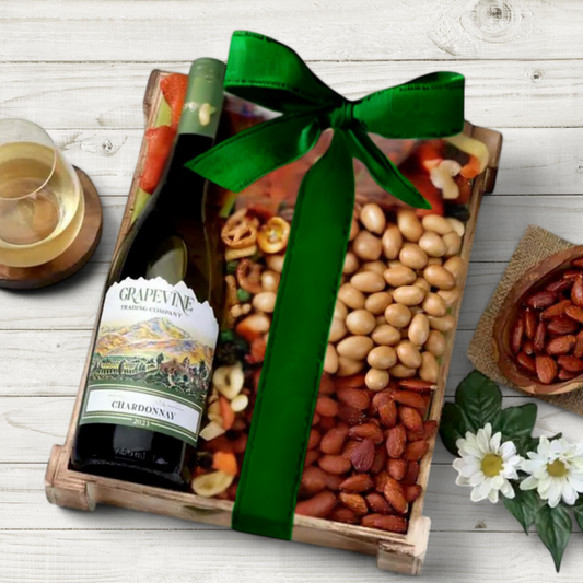 Grapevine Trading Chardonnay Snack Crate