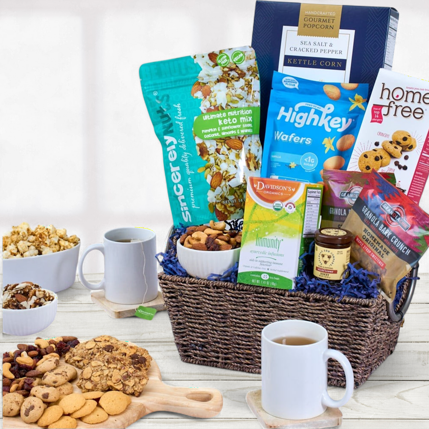 Healthy Selections Gourmet Gift Basket