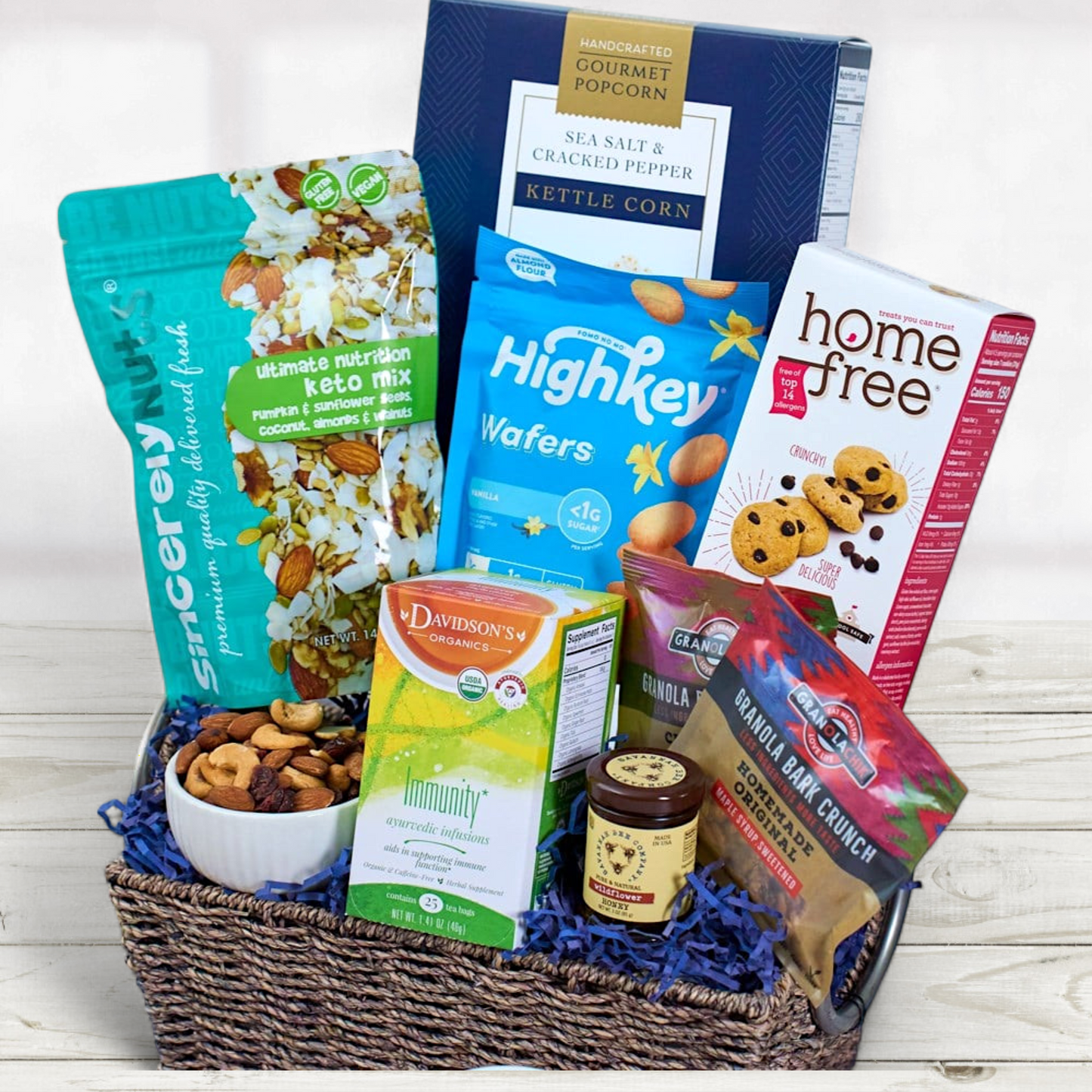 Healthy Selections Gourmet Gift Basket