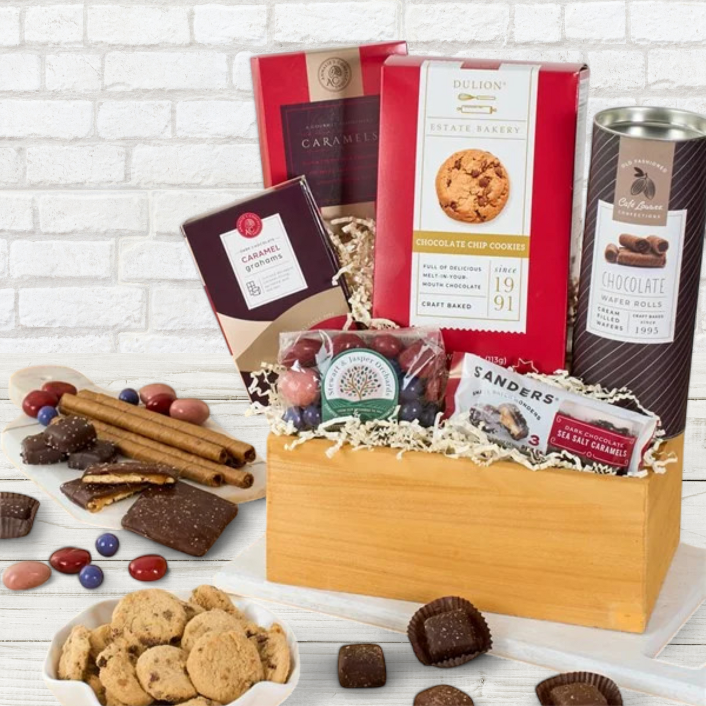 Sweet and Savory Gourmet Snack Gift Basket