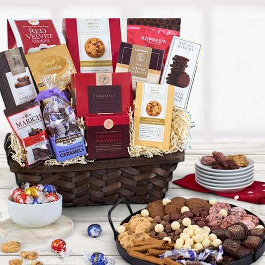 Chocolate Bliss Gourmet Gift Basket -Premium