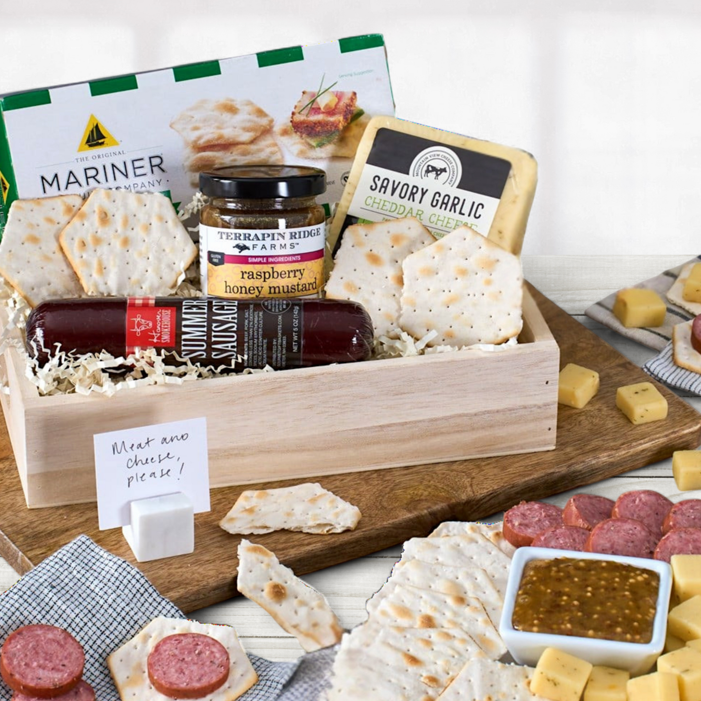 Savory Meat & Cheese Sampler