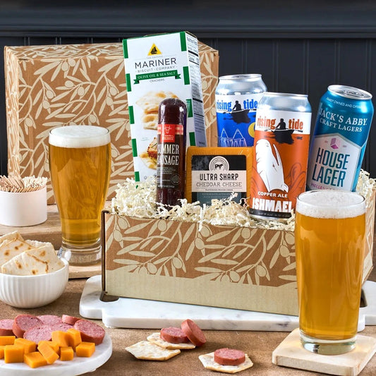 The Maestro Craft Beer & Gourmet Snacks Gift Box