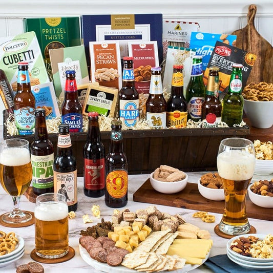 Happy Hour Essentials Beer & Snack Gift