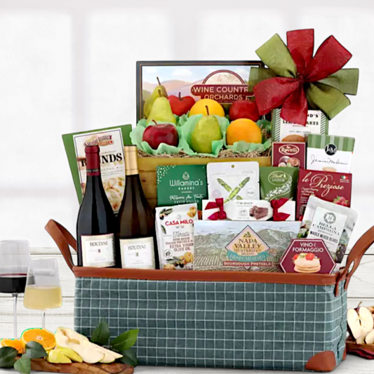 Houdini Napa Valley Fruit and Wine Gift