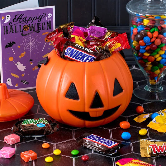 Halloween Favorites Candy Pumpkin