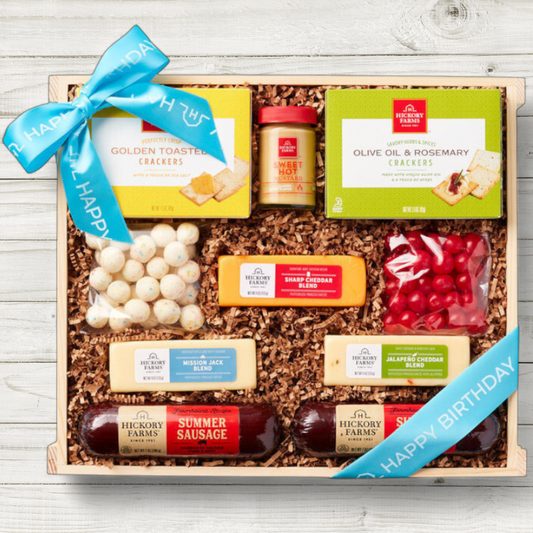 Gourmet Happy Birthday Gift Crate
