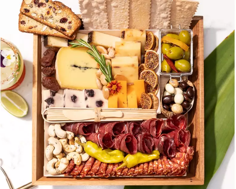 Award Winning Charcuterie Cheese Gift Board