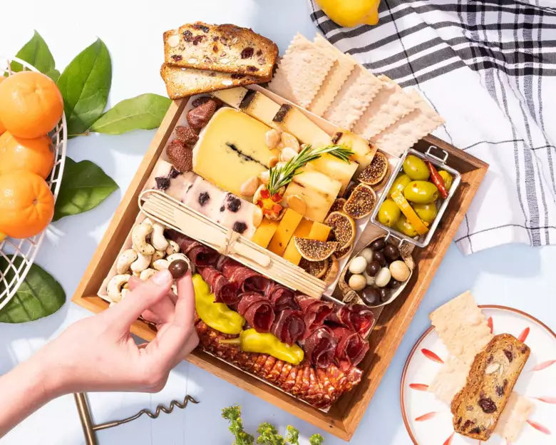 Award Winning Charcuterie Cheese Gift Board