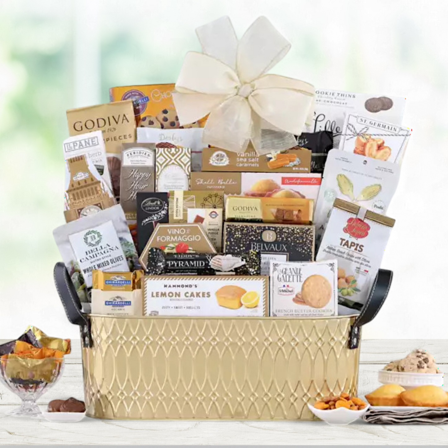 Uptown Gourmet Chocolate & Snack Gift Basket