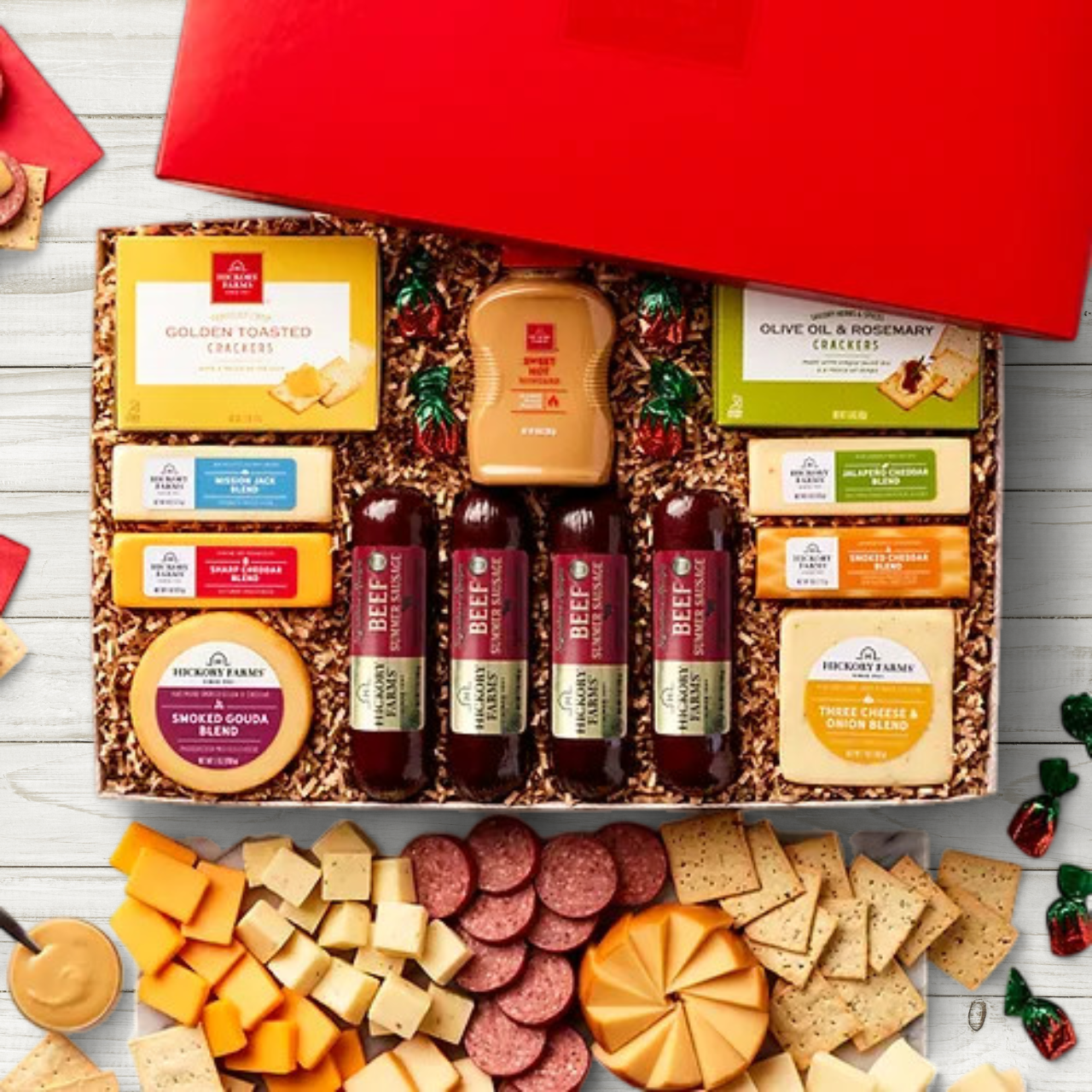 Ultimate Charcuterie Meat & Cheese Gift
