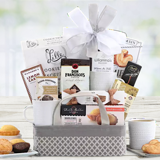 Coffee & Tea Delights Gourmet Gift Basket