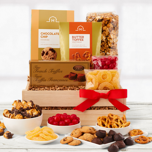 Gourmet Sweet & Salty Snack Gift Crate
