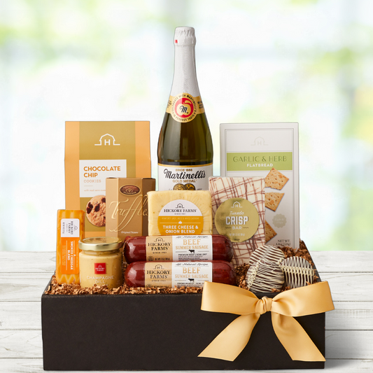 Celebrate! Sparkling Martinelli's Charcuterie Gift