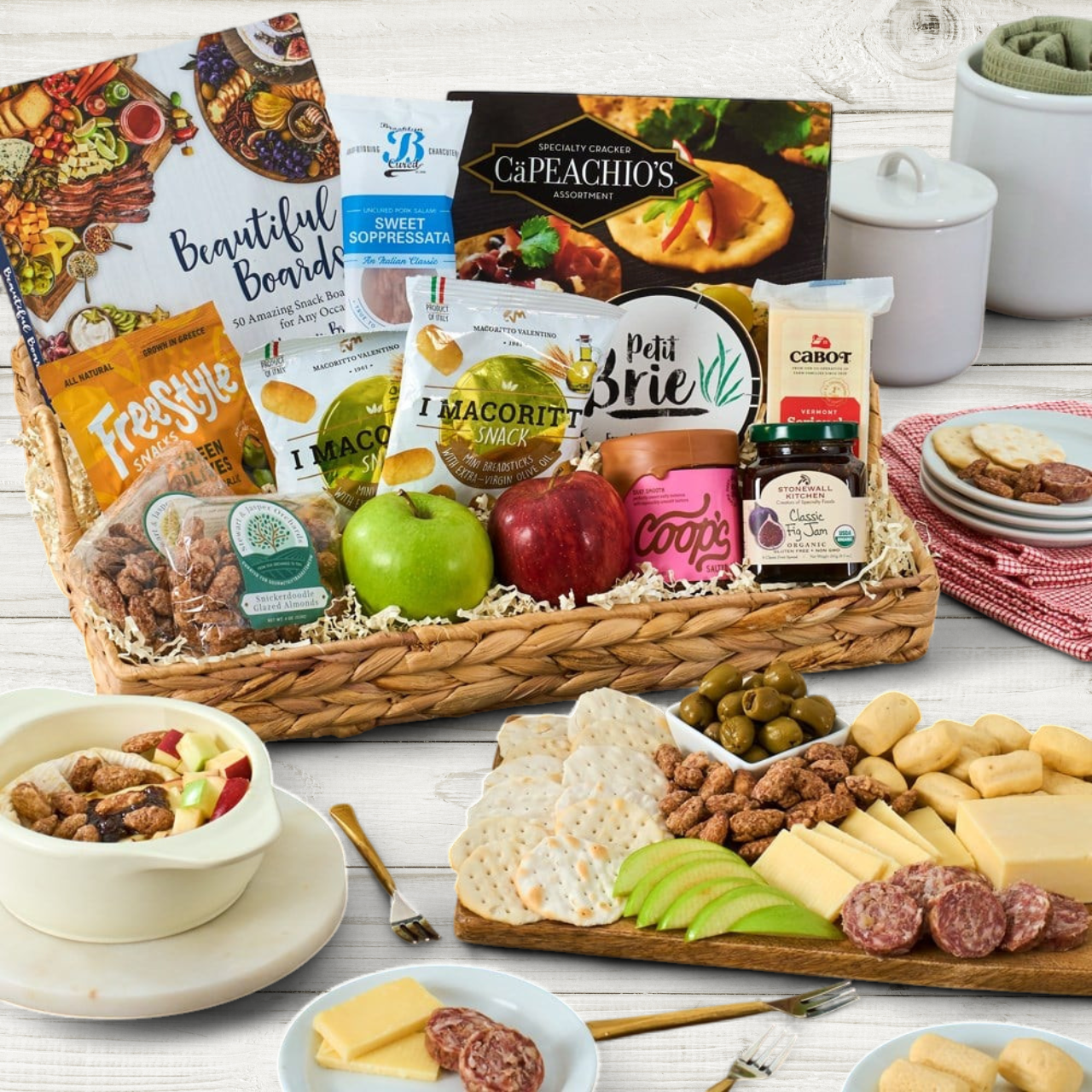 Art of Charcuterie Gourmet Gift Basket
