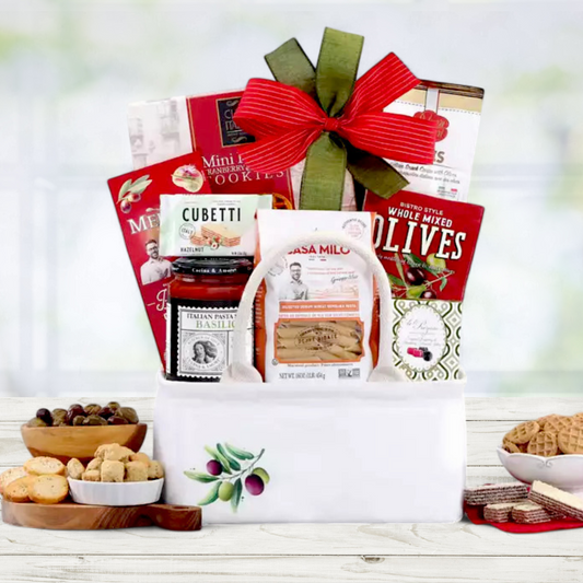 Tour of Italy Gourmet Italian Gift Basket