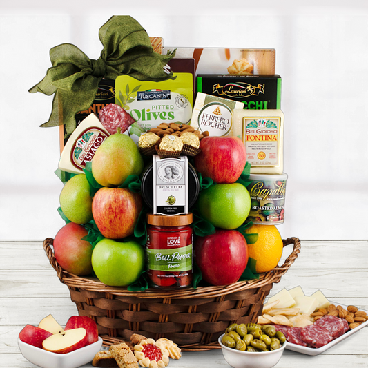 Treasures of Italy Gourmet Fruit Gift Basket