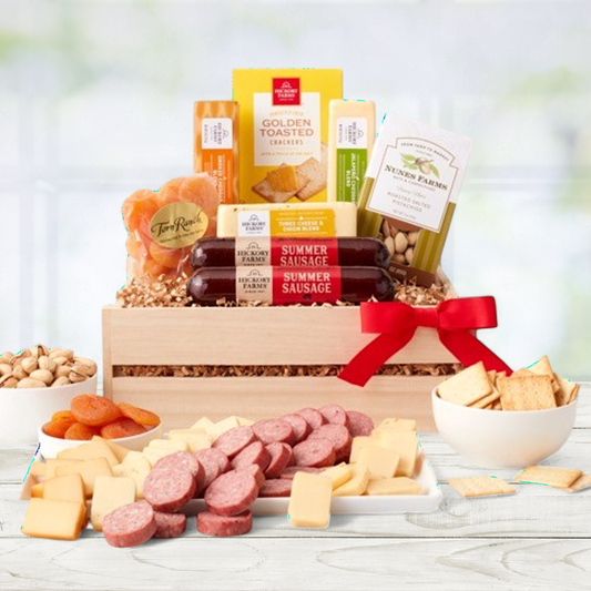 Perfect Pairings Meat & Cheese Gift Crate