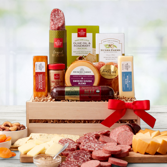 Premium Gourmet Meat & Cheese Snack Gift