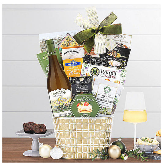 Grapevine Trading Chardonnay Wine Gift Basket