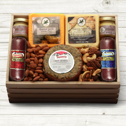 Premium Keto Friendly Meat & Cheese Gift Crate