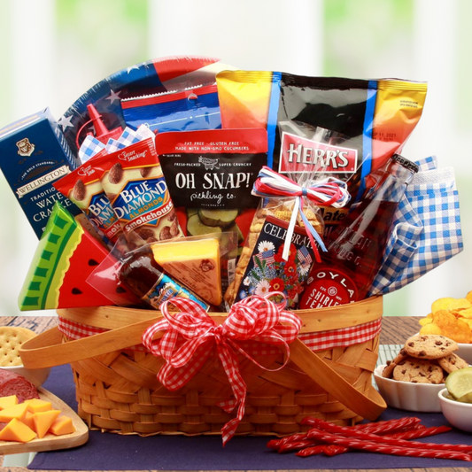 Gourmet Summer Picnic Gift Basket