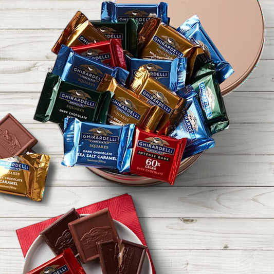 Ghirardelli Chocolate Squares Gift Tin
