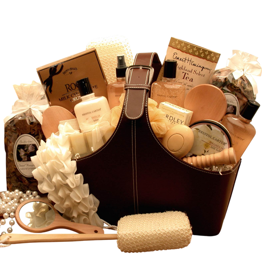 Luxurious Vanilla Spa Bath & Body Gift Basket