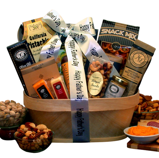 Nuts for Dad! Meat & Cheese Father's Day Gift