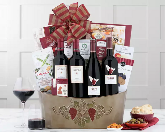 Sonoma & Napa Valley Premium Red Wine Gift