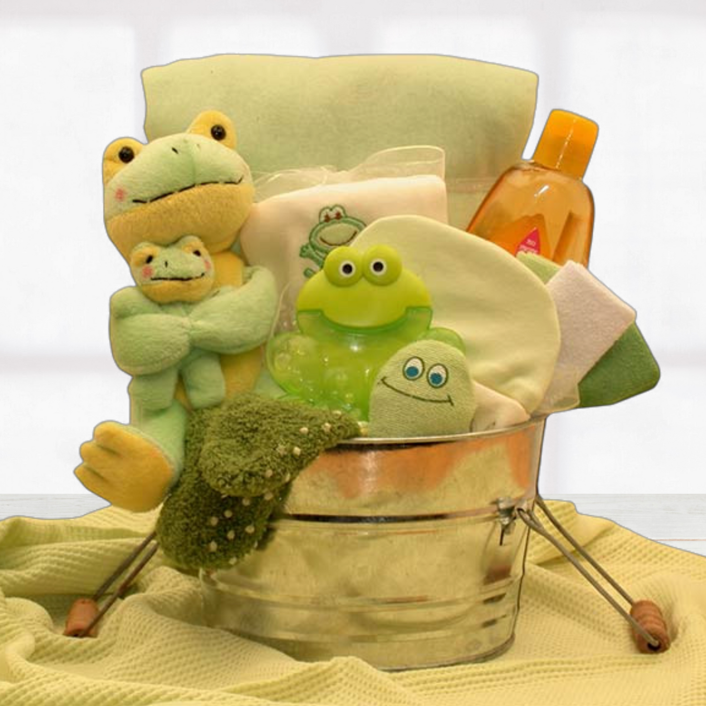 Froggy Bubbles Baby Bath Gift Set