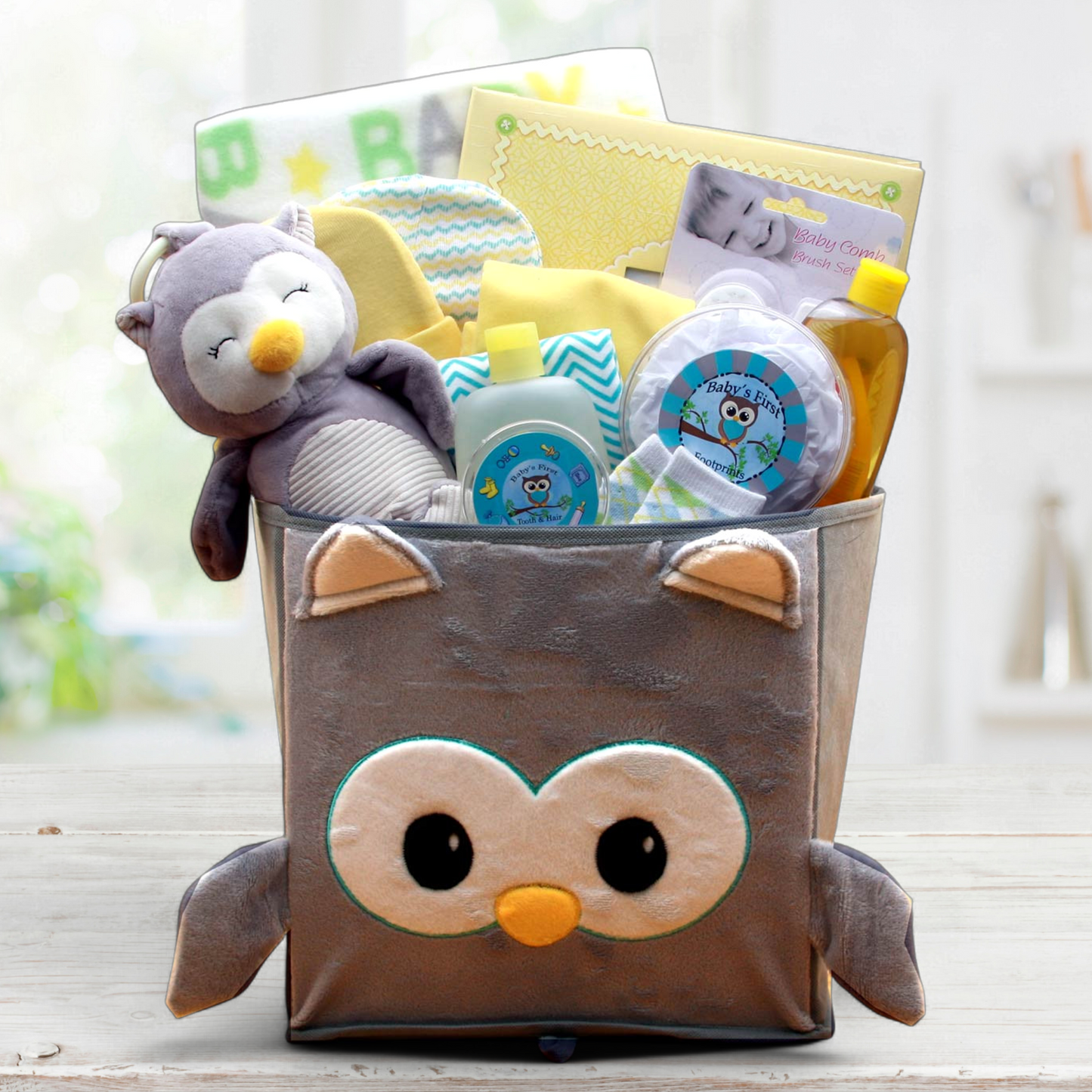 Perfect Pals New Baby Gift Basket