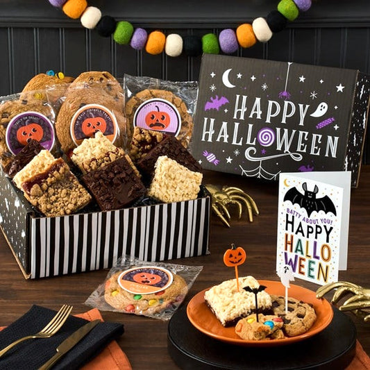 Halloween Cookies and Brownies Gift -Deluxe