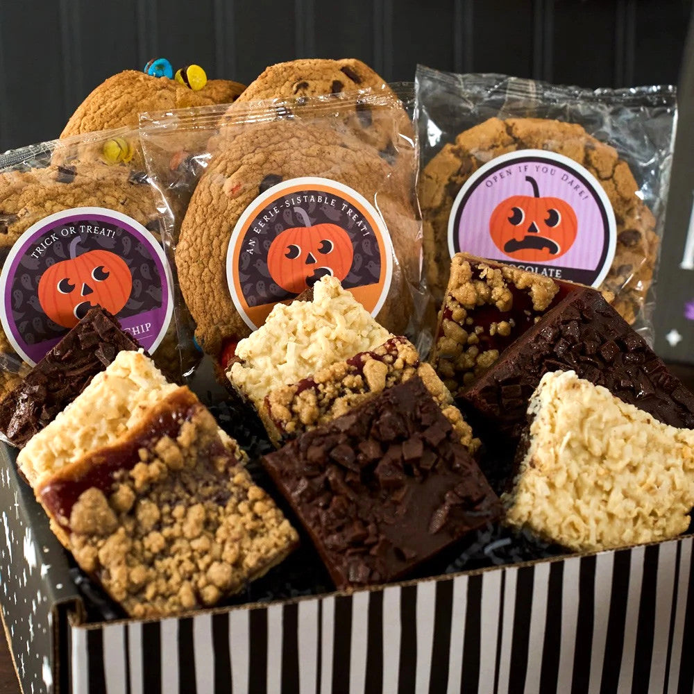 Halloween Cookies and Brownies Gift -Deluxe