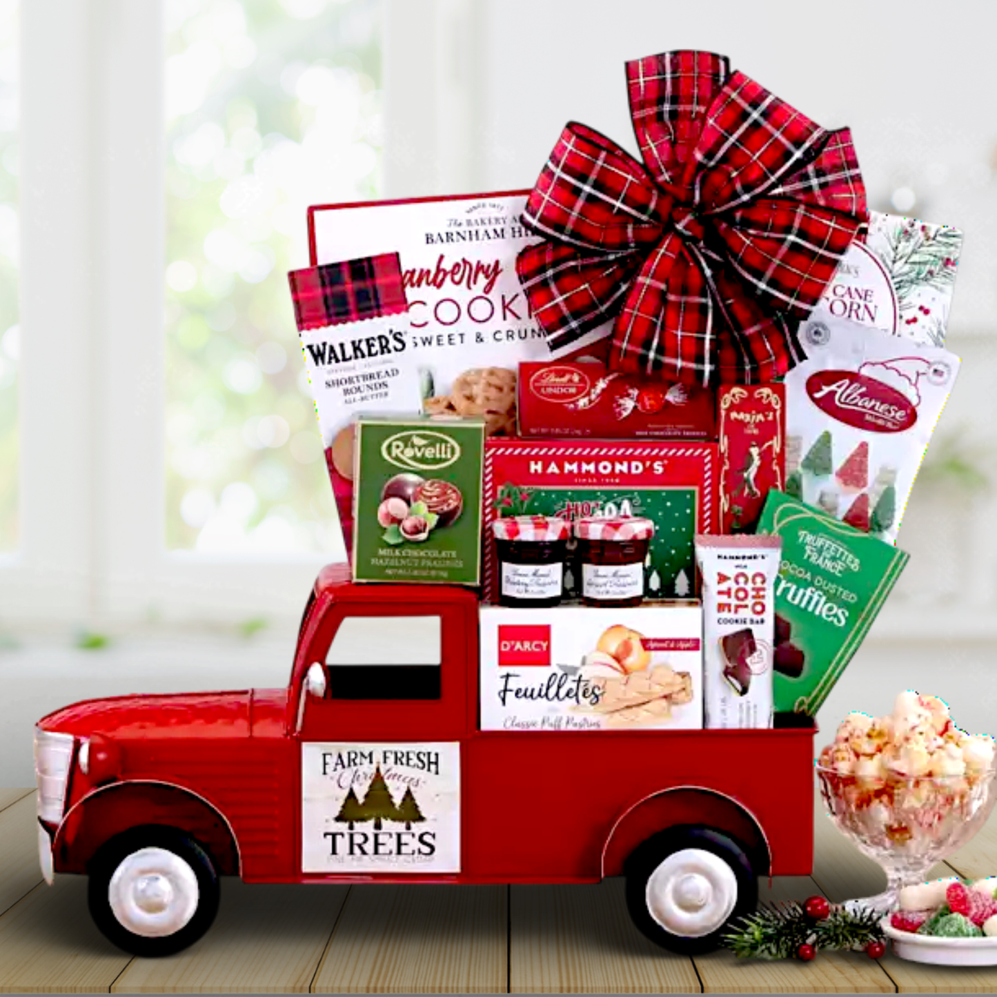 Santa's Truckload Christmas Gift Basket