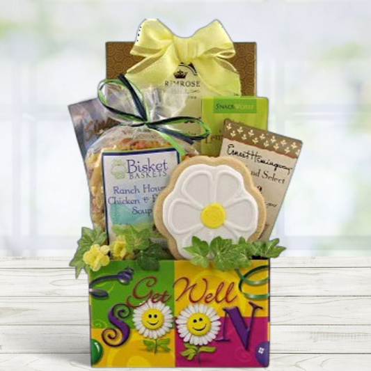 Get Well Soon Soup Gift Basket