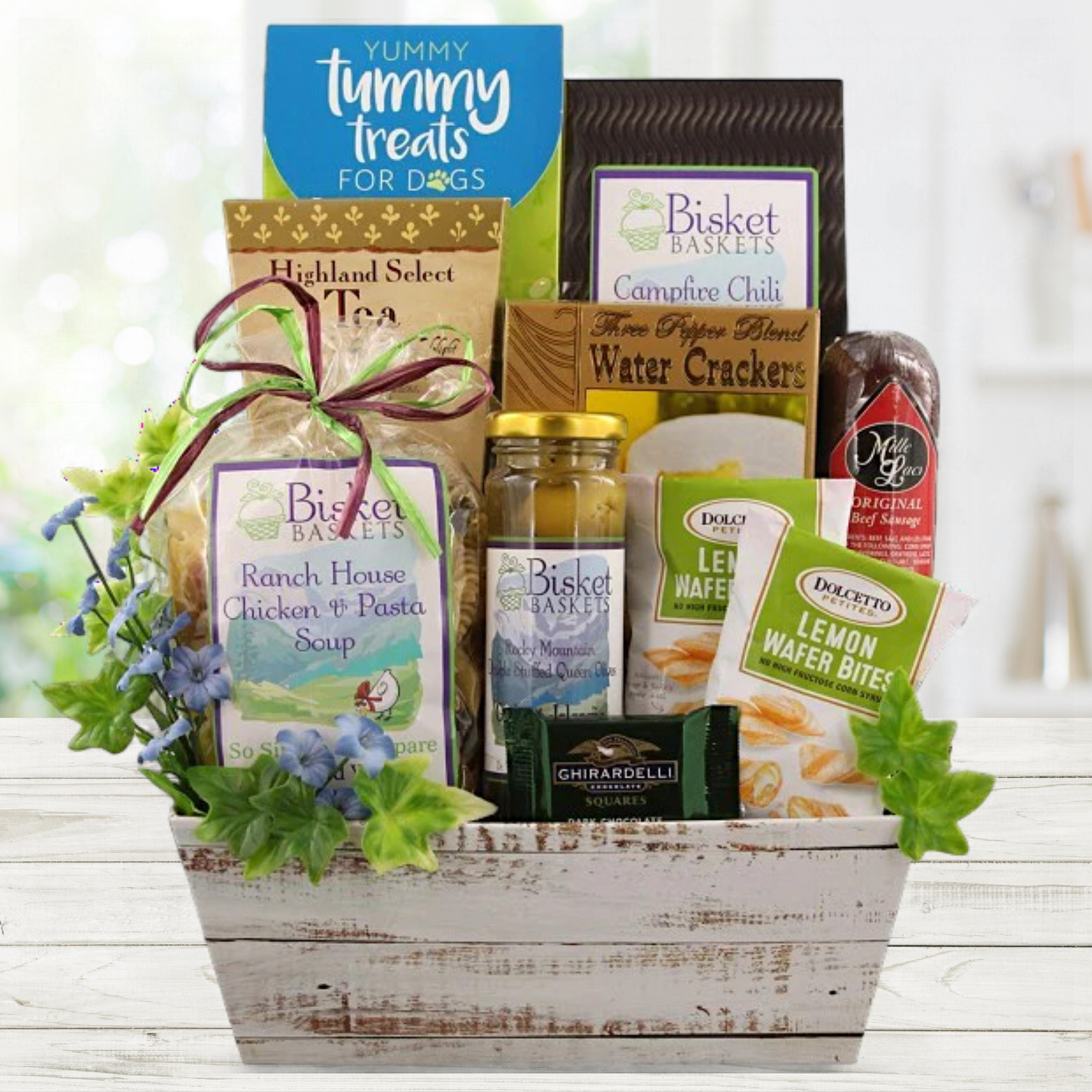 Just Chllin' Dog and Owner Gift Basket