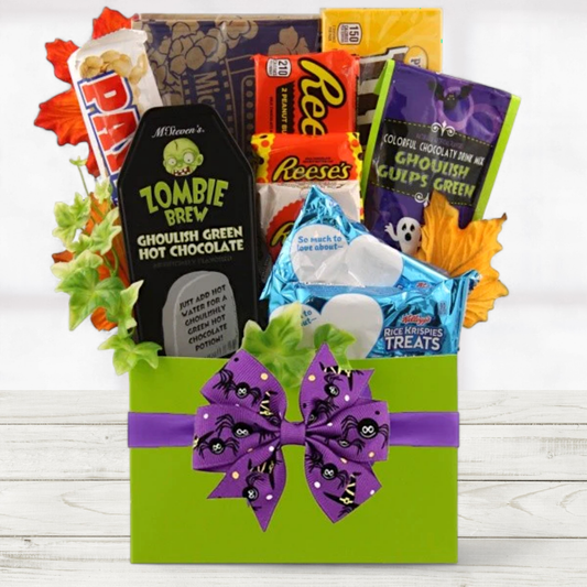Frightful Treats Halloween Candy Gift Basket