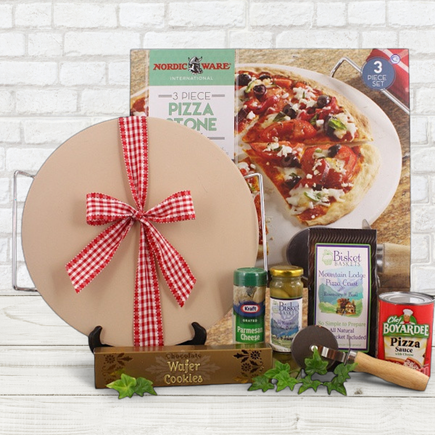Pizza Making Kit with Pizza Stone