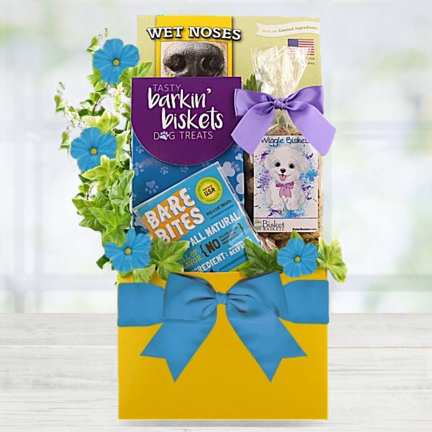 Lucky Pooch Dog Gift Basket