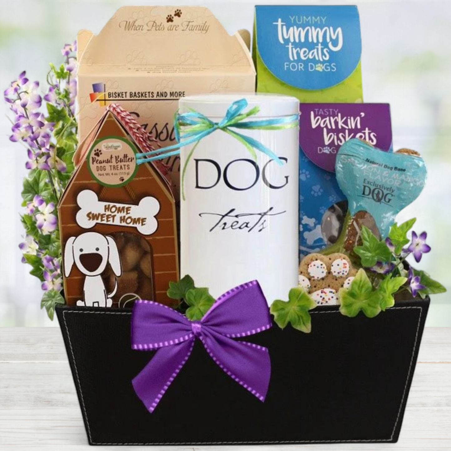 Alpha Dog: Dog Gift Basket