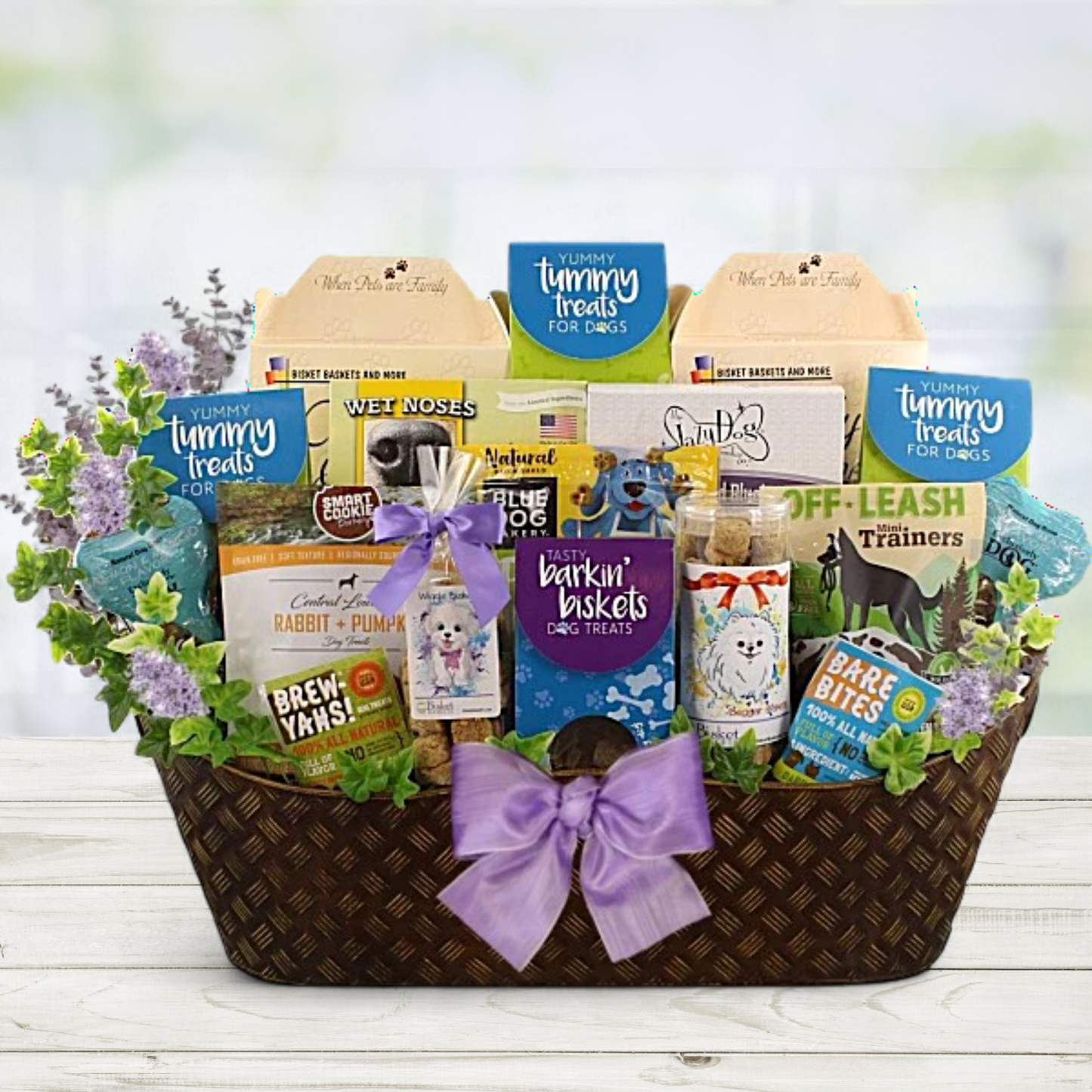 Simply the Best Dog Gift Basket