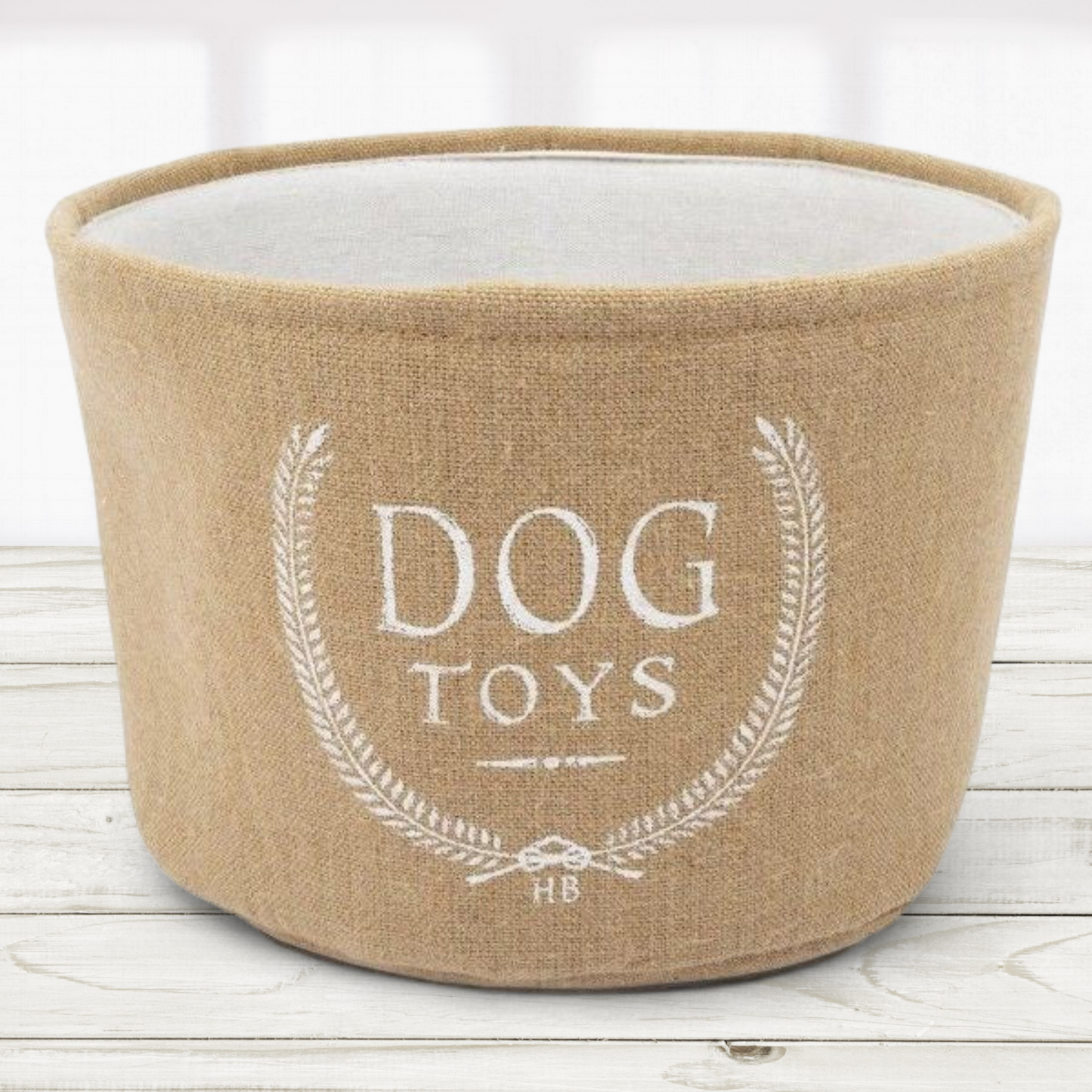 Deluxe Dog Toy Basket with Dog Toys and Treats