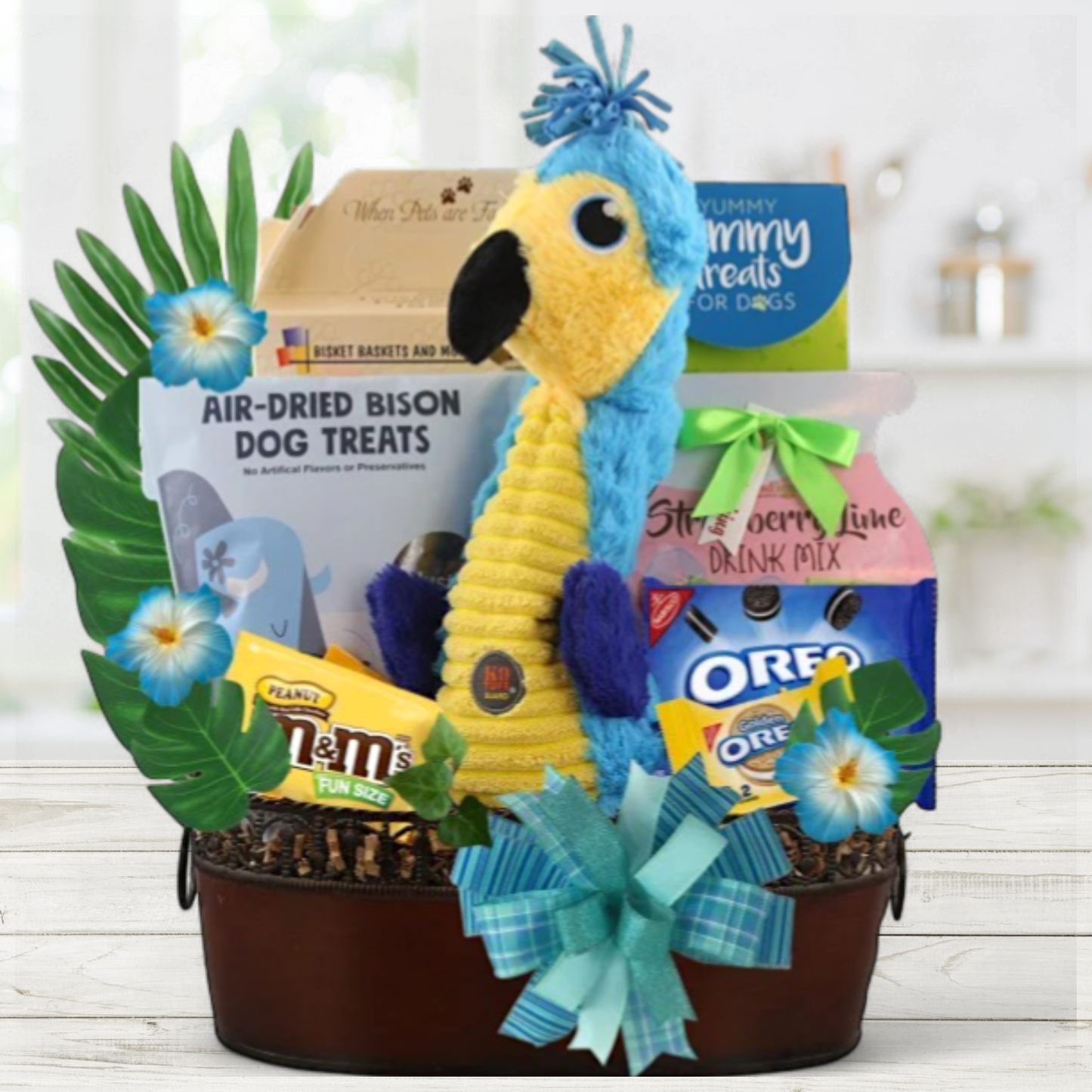 The Good Life Dog and Owner Gift Basket