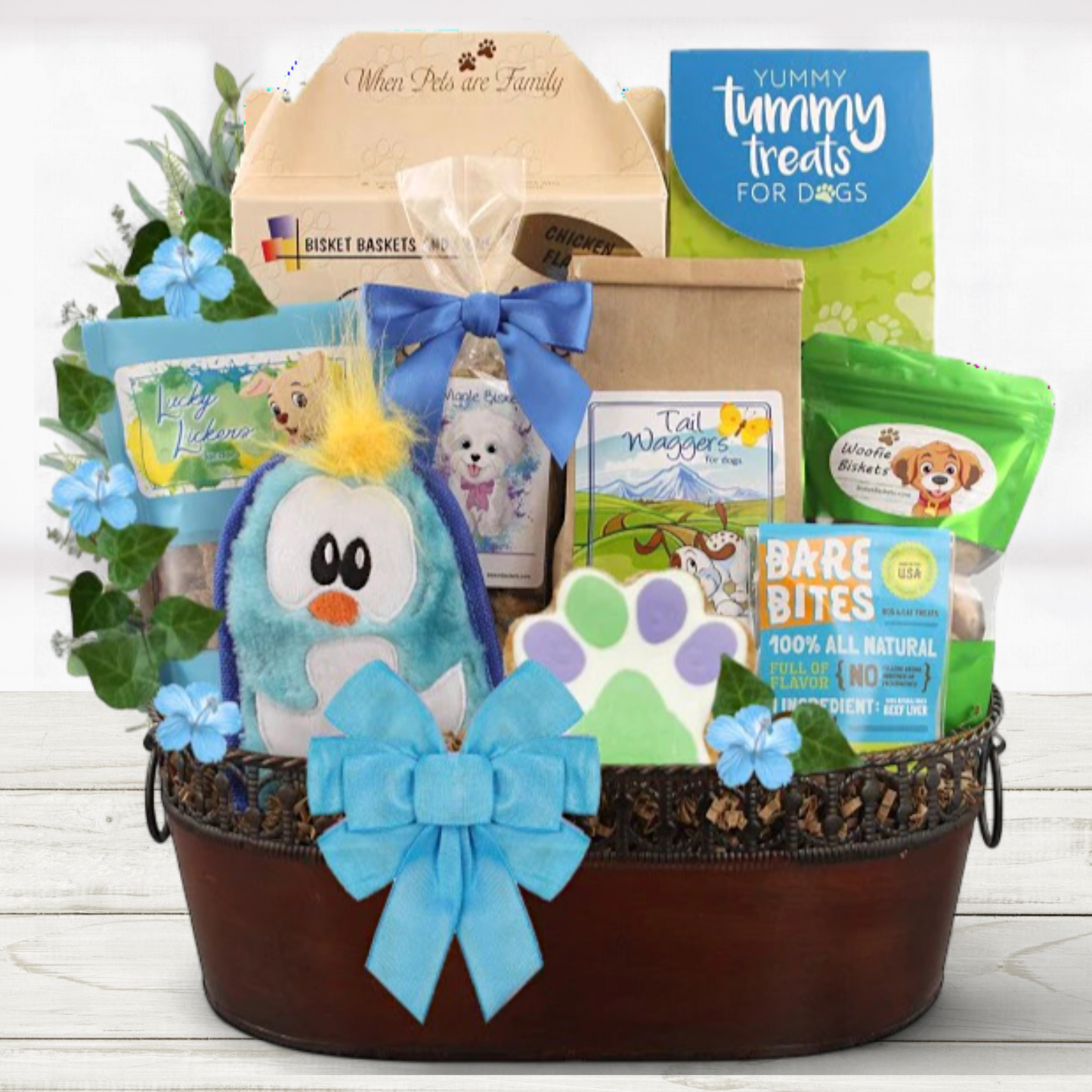 Touch of Class Dog Gift Basket