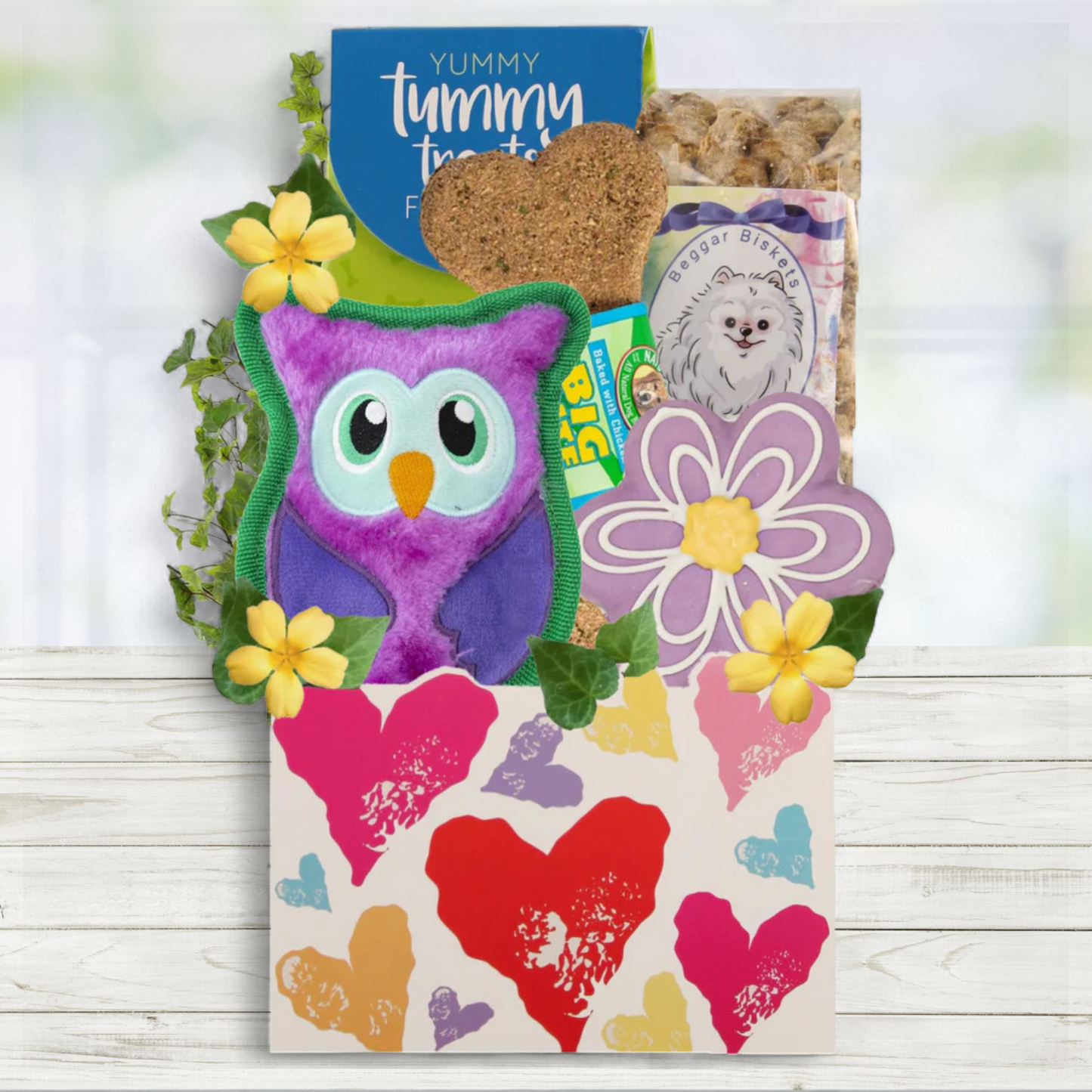 Furrever Love You Dog Gift Basket