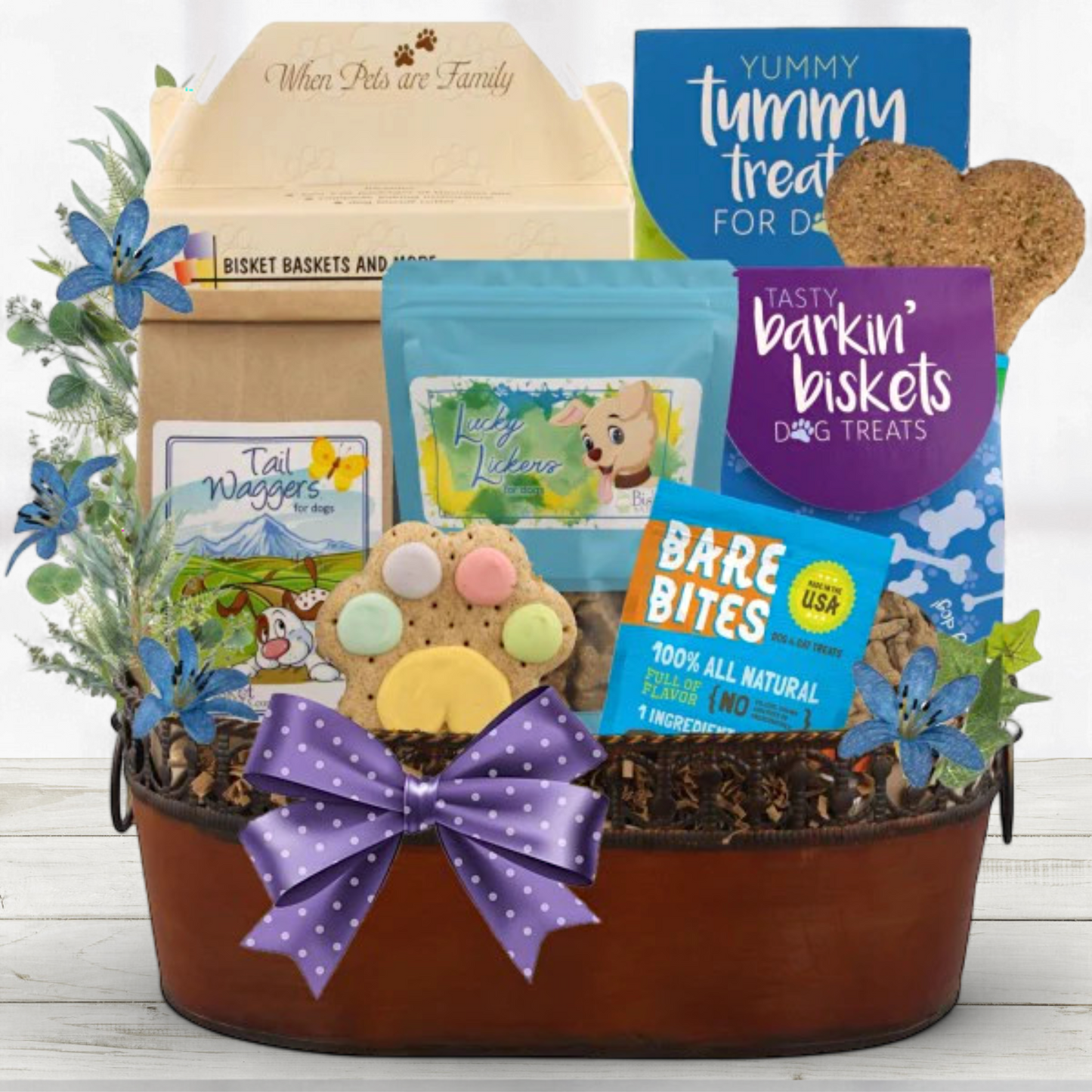 Primo Pup Dog Gift Basket