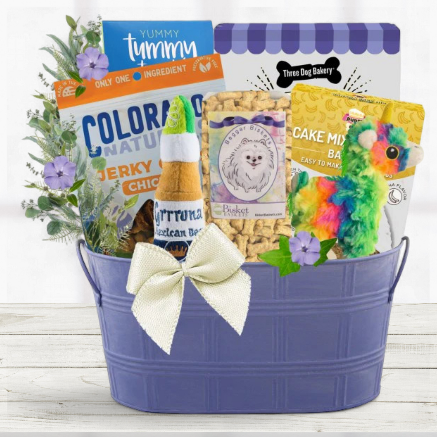 Posh Pooch Dog Gift Basket